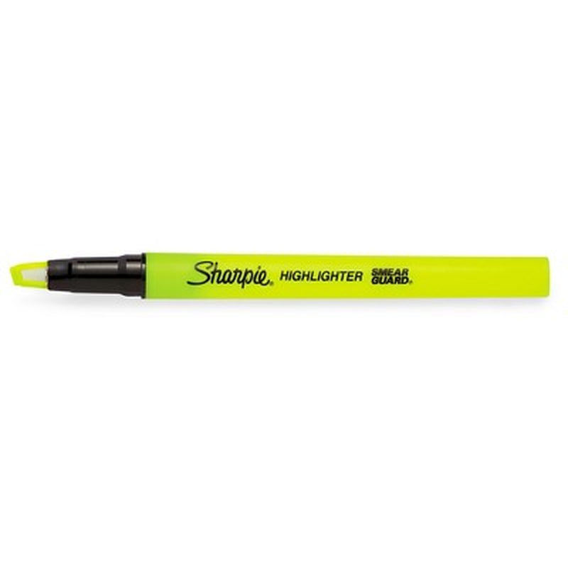 Clear View 3Pk Highlighters Fine Chisel Tip Multicolored