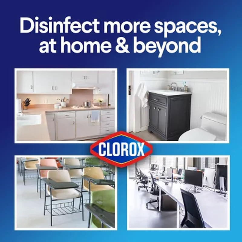 Clorox Disinfecting Bleach-Free Cleaning Wipes, Variety Pack (85 Wipes/Pk., 5 Pk.)