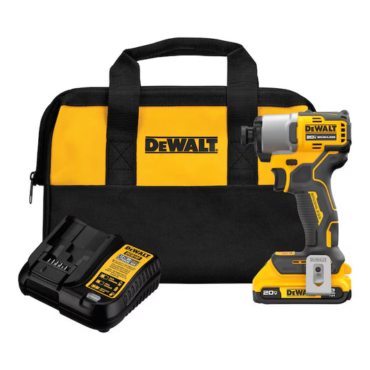 20V Max 20-Volt Max Brushless Impact Driver (1-Battery Included, Charger Included and Soft Bag Included)