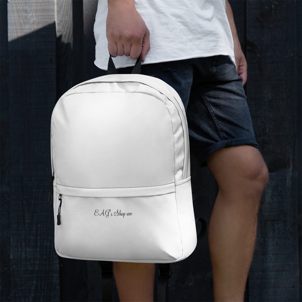 EAG's Shop: White Backpack