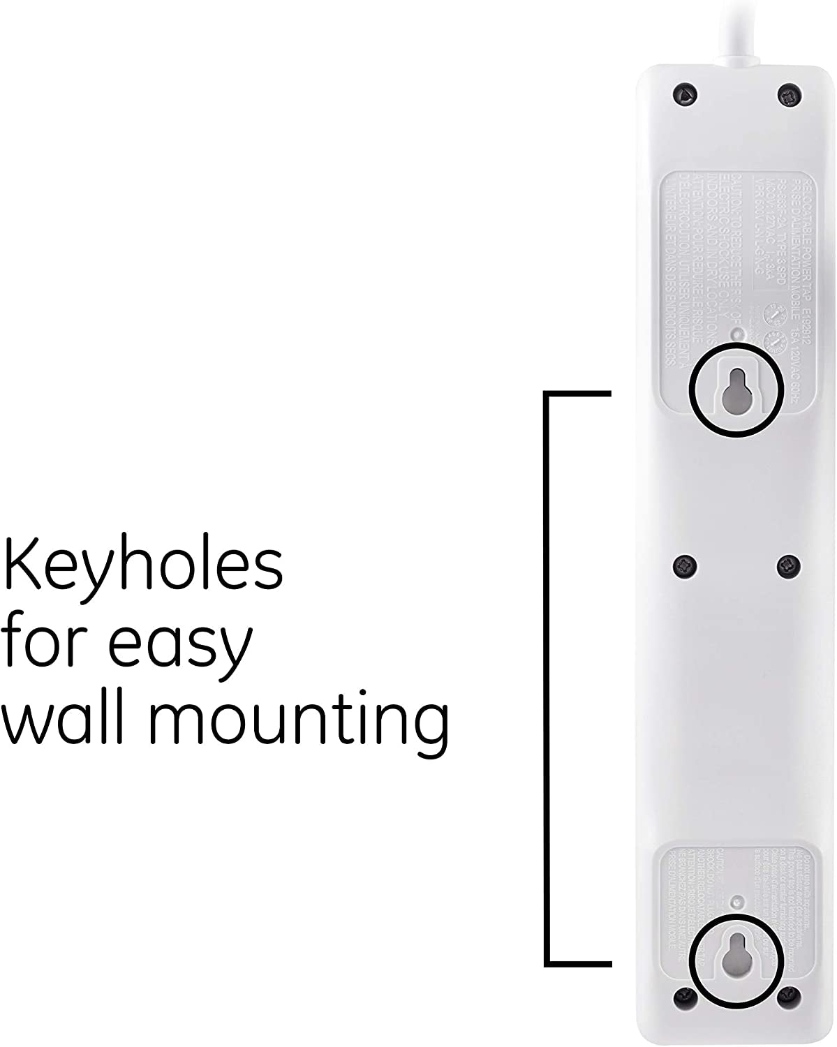 15 Ft 6-Outlet Surge Protector