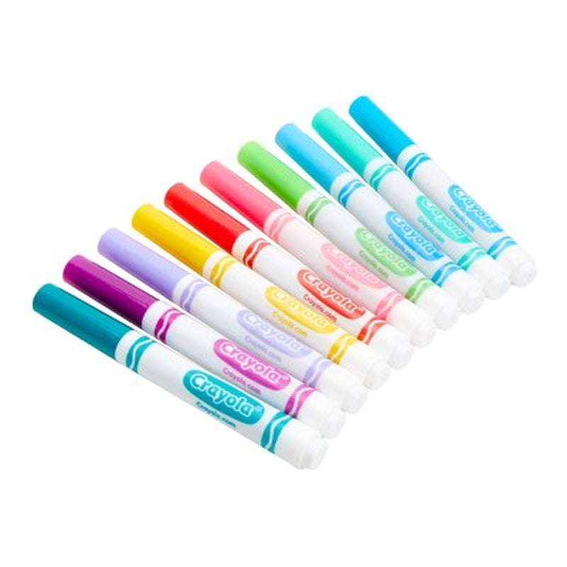 10Ct Kids Broadline Markers - Bold and Bright