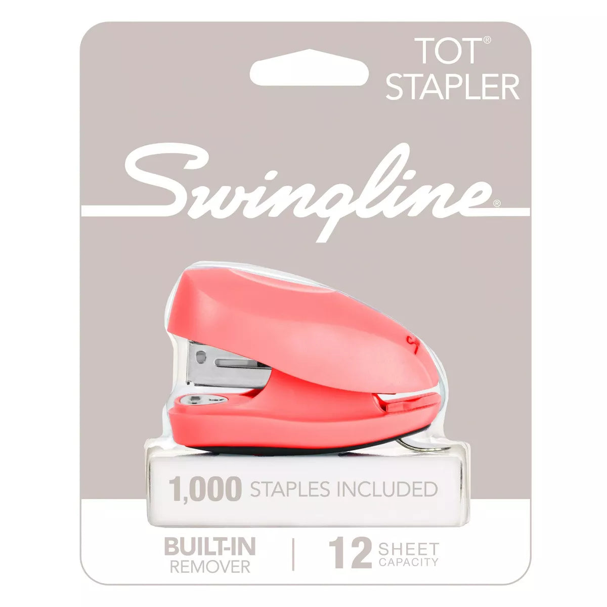 Swingline Tot Mini Stapler (Color Will Vary)