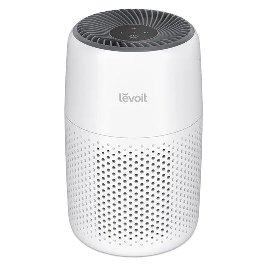 LEVOIT Air Purifiers for Bedroom Home, 3-In-1 Filter Cleaner with Fragrance Sponge for Better Sleep, Filters Smoke, Allergies, Pet Dander, Odor, Dust, Office, Desktop, Portable, Core Mini, White