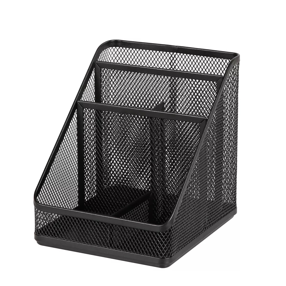 Mesh Medium Desktop Organizer Black - Brightroom™