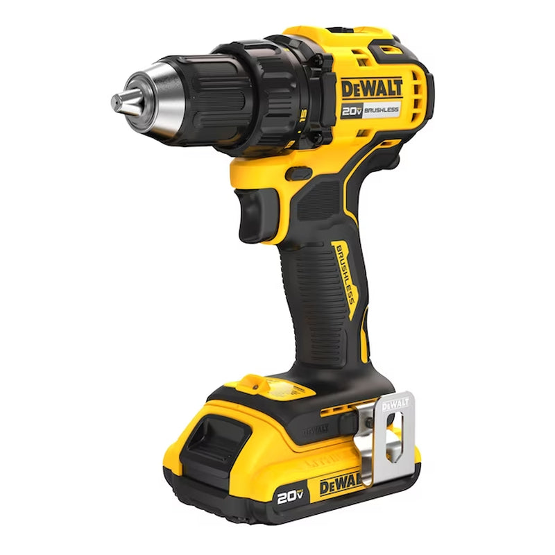 20-Volt Max 1/2-In Keyless Brushless Cordless Drill (1-Battery Included, Charger Included and Soft Bag Included)