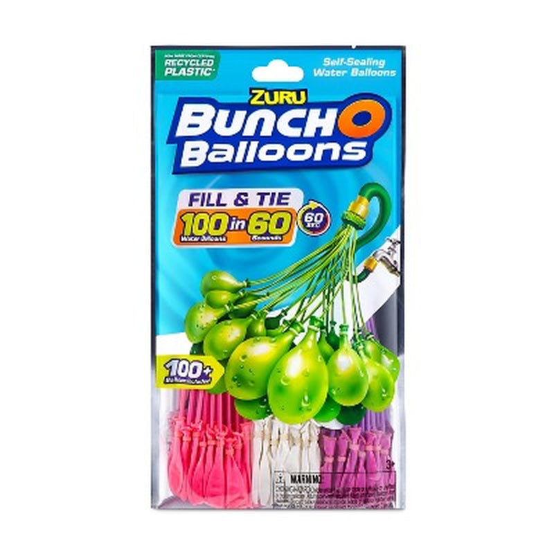 3Pk Rapid-Filling Self-Sealing Water Balloons by ZURU