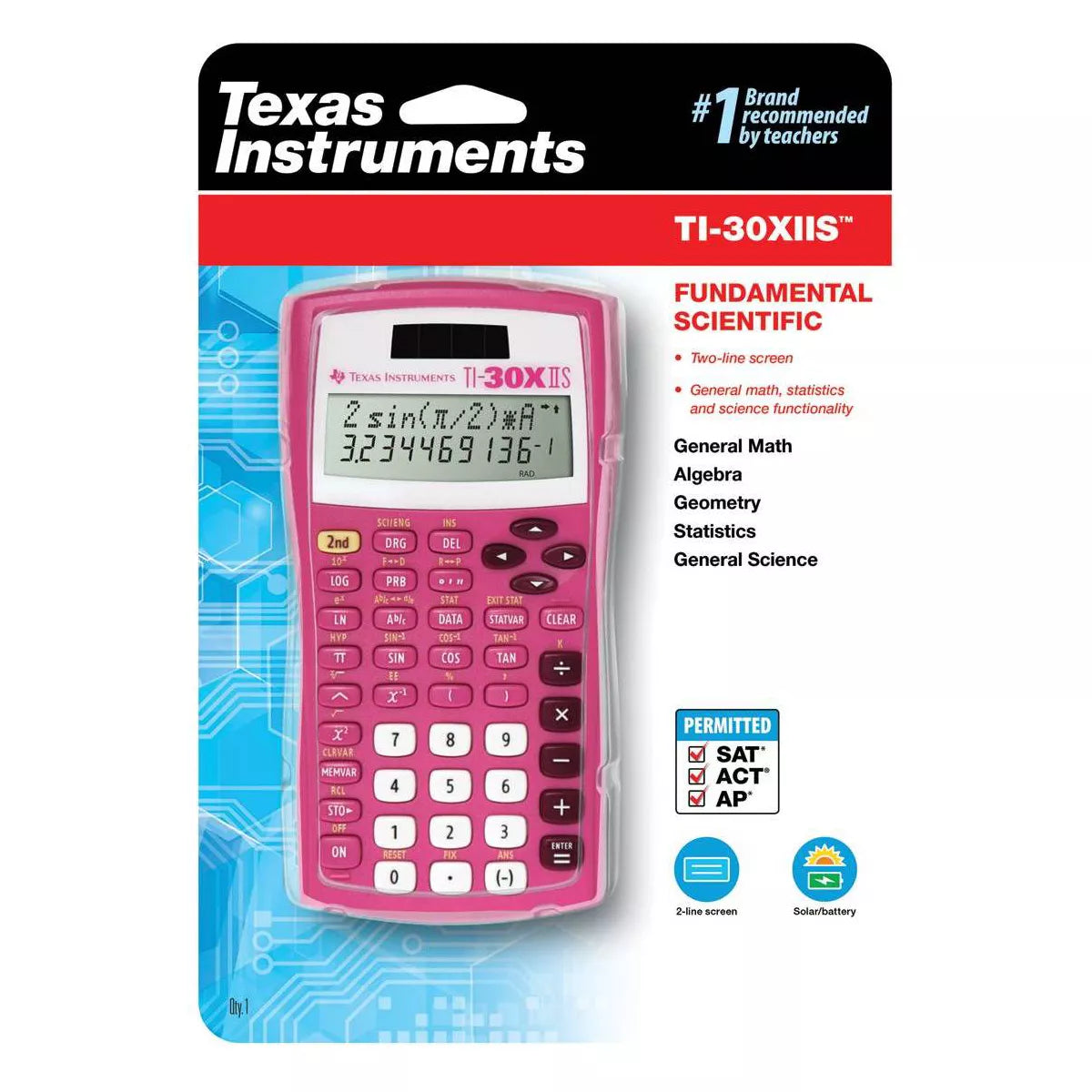 Texas Instruments 30XIIS Scientific Calculator