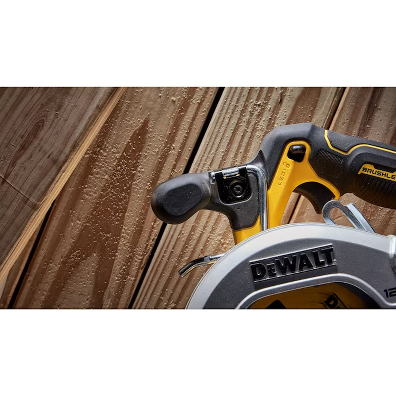 XTREME 12-Volt Max 5-3/8-In Brushless Cordless Circular Saw (Bare Tool)