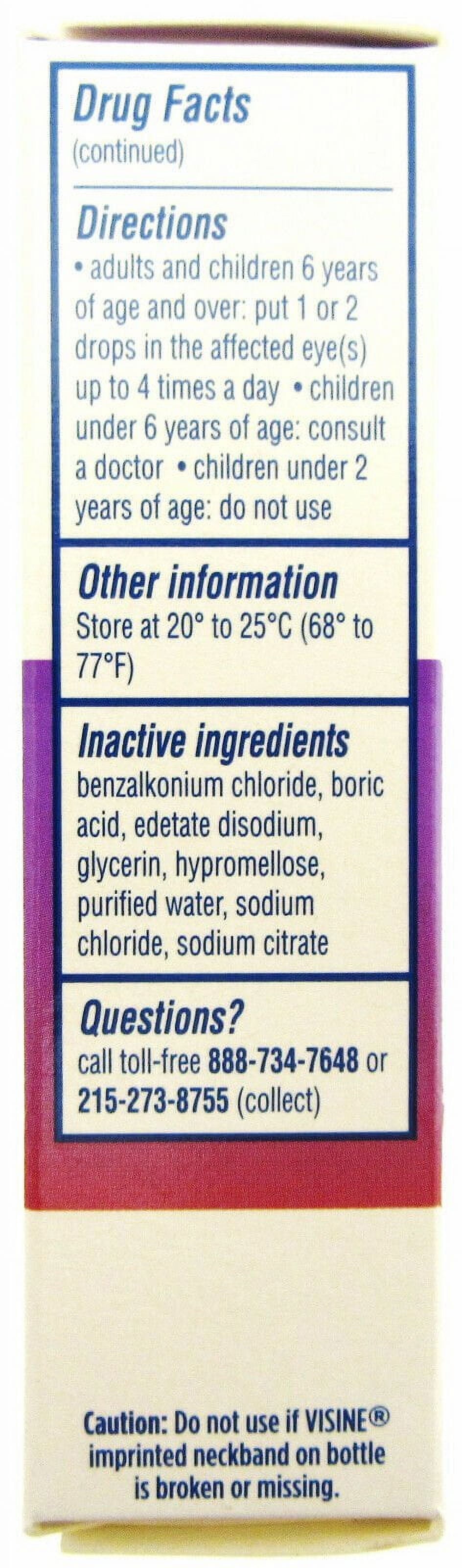 Red Eye Total Comfort Multi-Symptom Eye Drops, 0.5 Fl. Oz