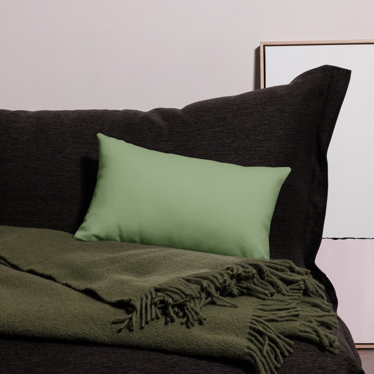 Earthy Sage Green Comforter & 3-Pillowcase Luxury Suite | Premium Bedding Accent Bundle (Queen or King)