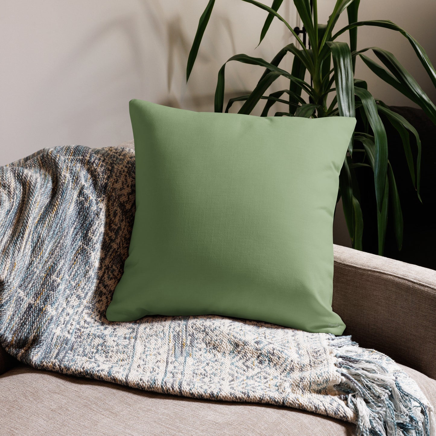 Earthy Sage Green Comforter & 3-Pillowcase Luxury Suite | Premium Bedding Accent Bundle (Queen or King)