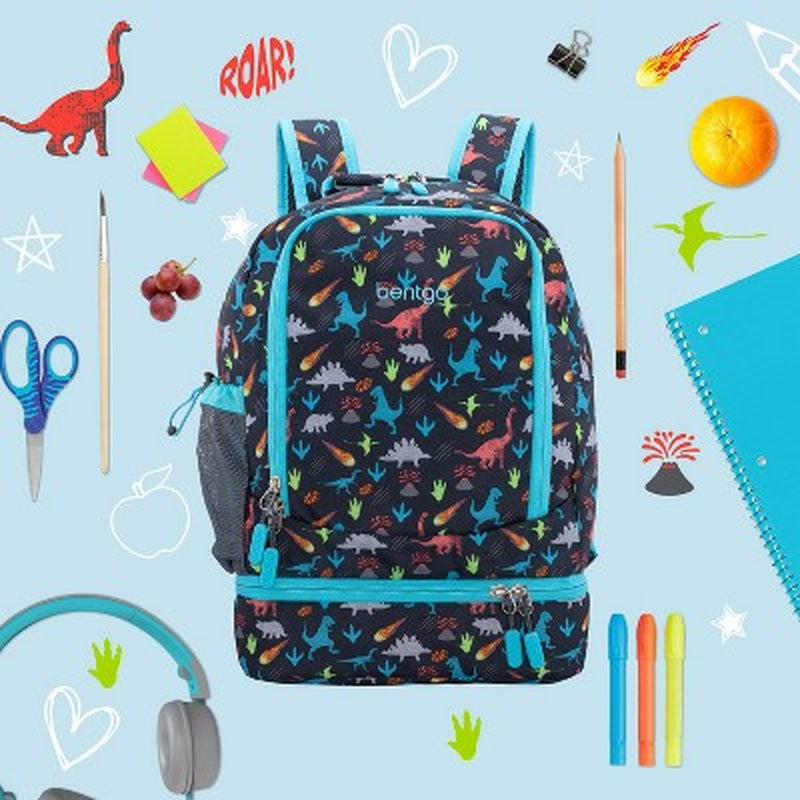 Kids' 2-In-1 17" Backpack & Insulated Lunch Bag