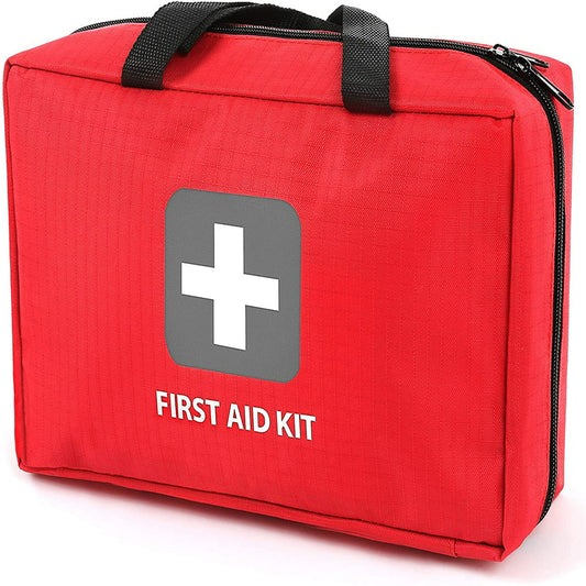 | First Aid Kit | 291 Piece Supply Kit | Hospital Grade Medical Supplies for Emergency and Survival Situations | Car, Trucks, Camping, Travel, Office, Sports, Hunting & Home