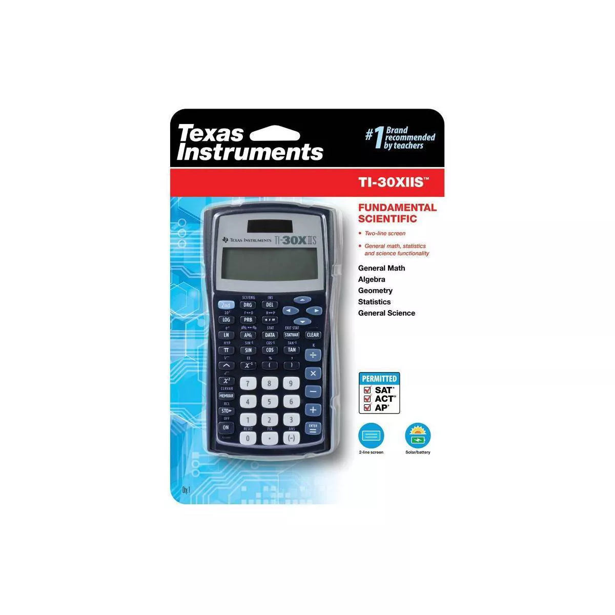 Texas Instruments 30XIIS Scientific Calculator