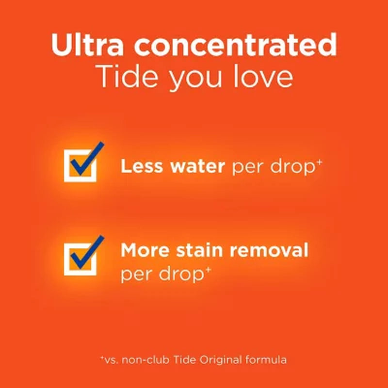 Tide Ultra Concentrated Liquid Laundry Detergent, Original (152 Loads, 170 Fl. Oz.)