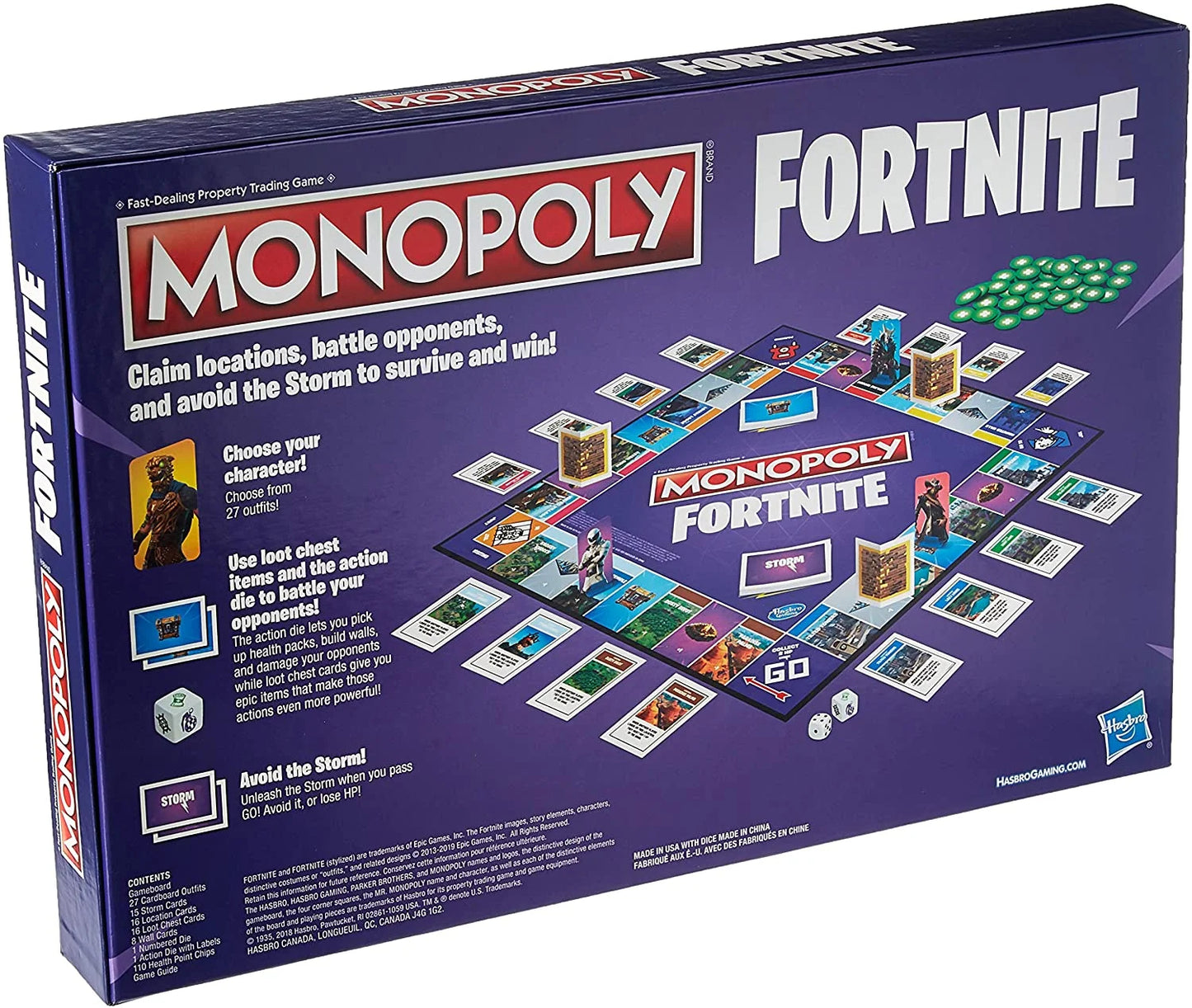 Monopoly: Fortnite Edition Board Game