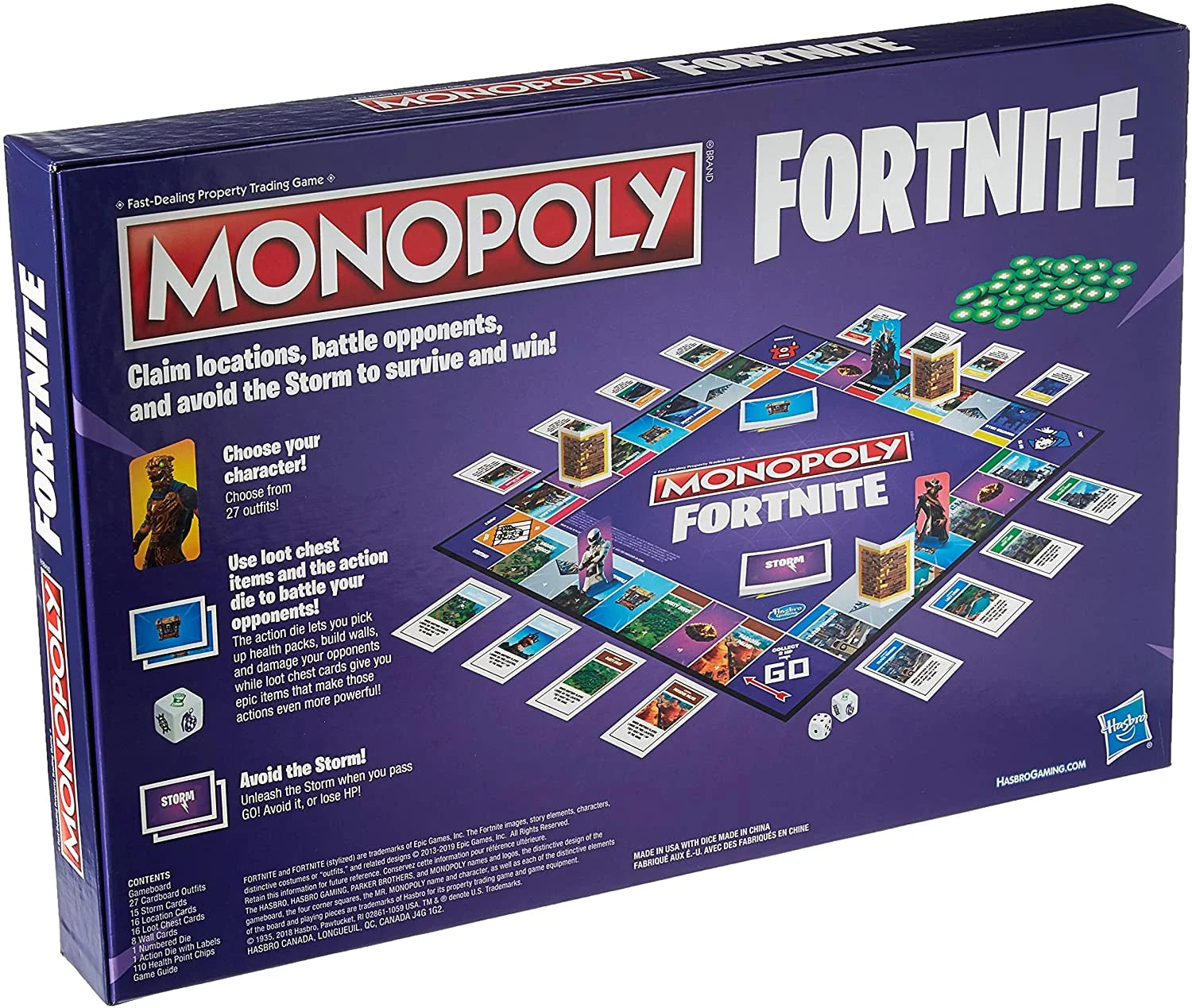 Monopoly: Fortnite Edition Board Game