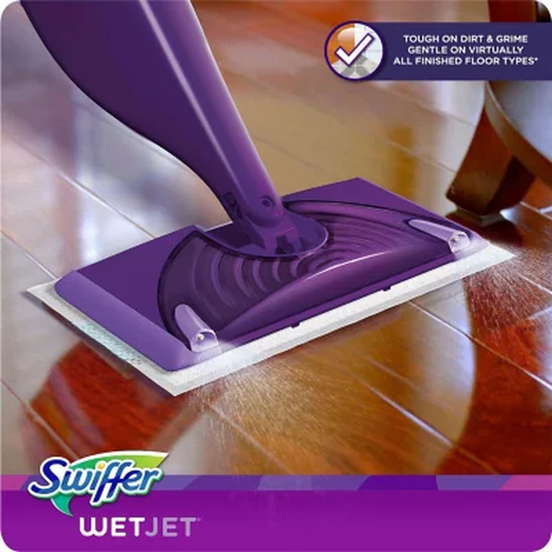 Swiffer Wetjet Refill Pack, Lavender (32 Pads + 2 Bottles)