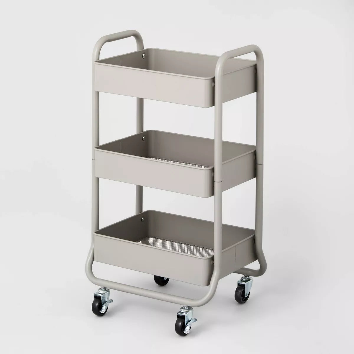 3 Tier Metal Utility Cart - Brightroom