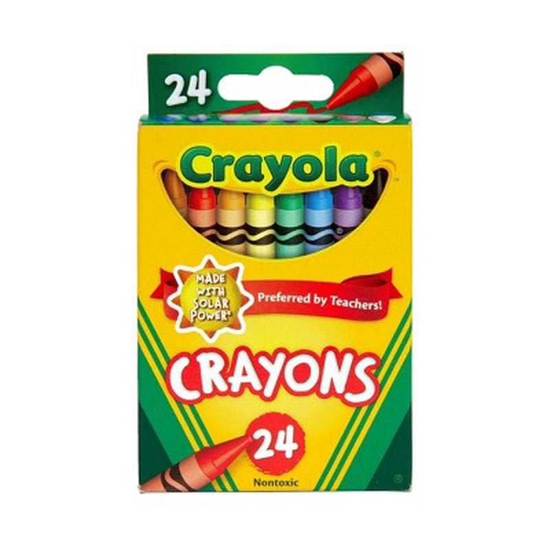 24Ct Kids Crayons