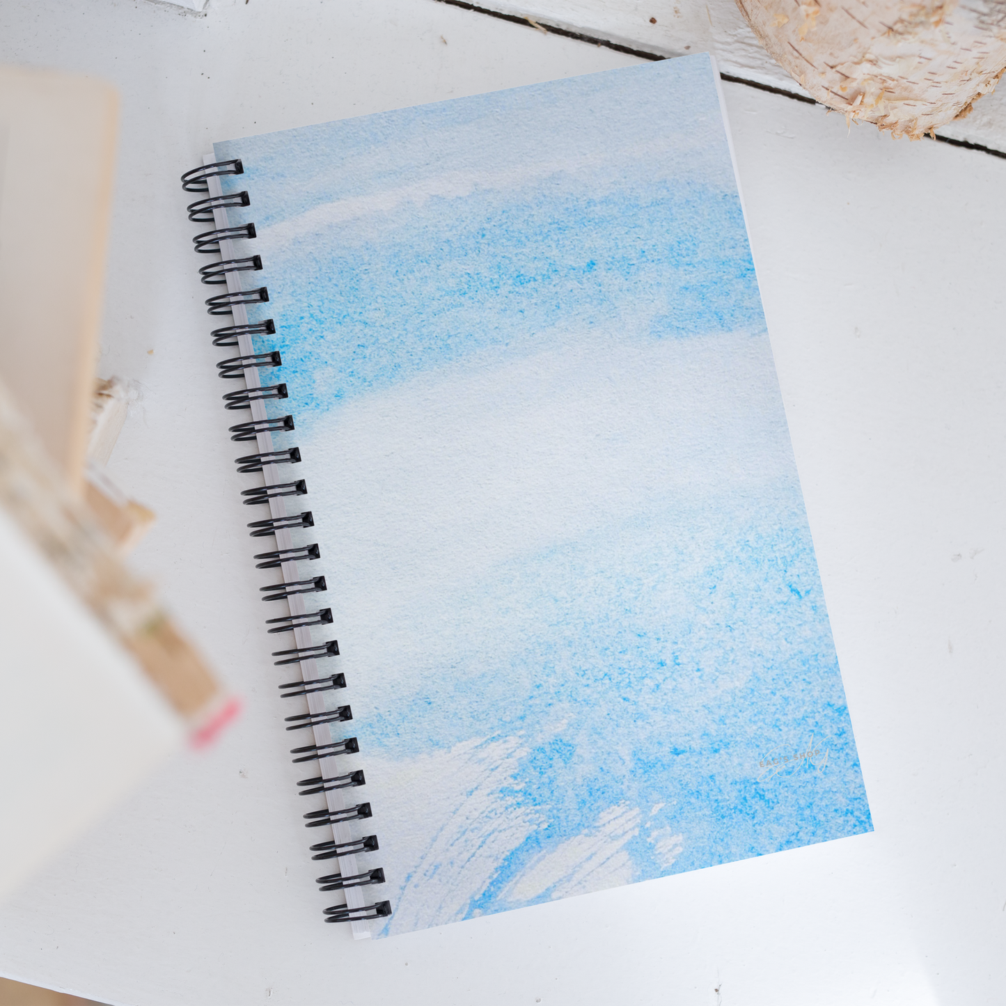 EAG’s Shop: Water Blue Spiral Notebook