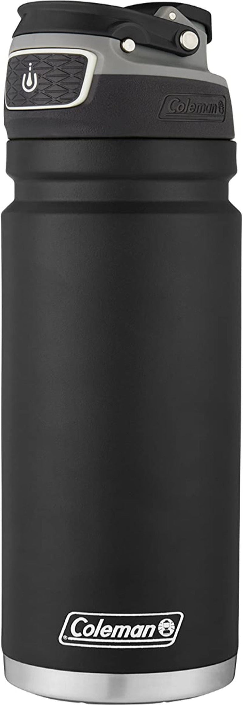 Insulated Stainless Steel Water Bottle with Leak-Proof Lid, 24oz/40oz Bottle with Button-Operated Lid & Carry Handle, Keeps Drinks Hot or Cold for Hours