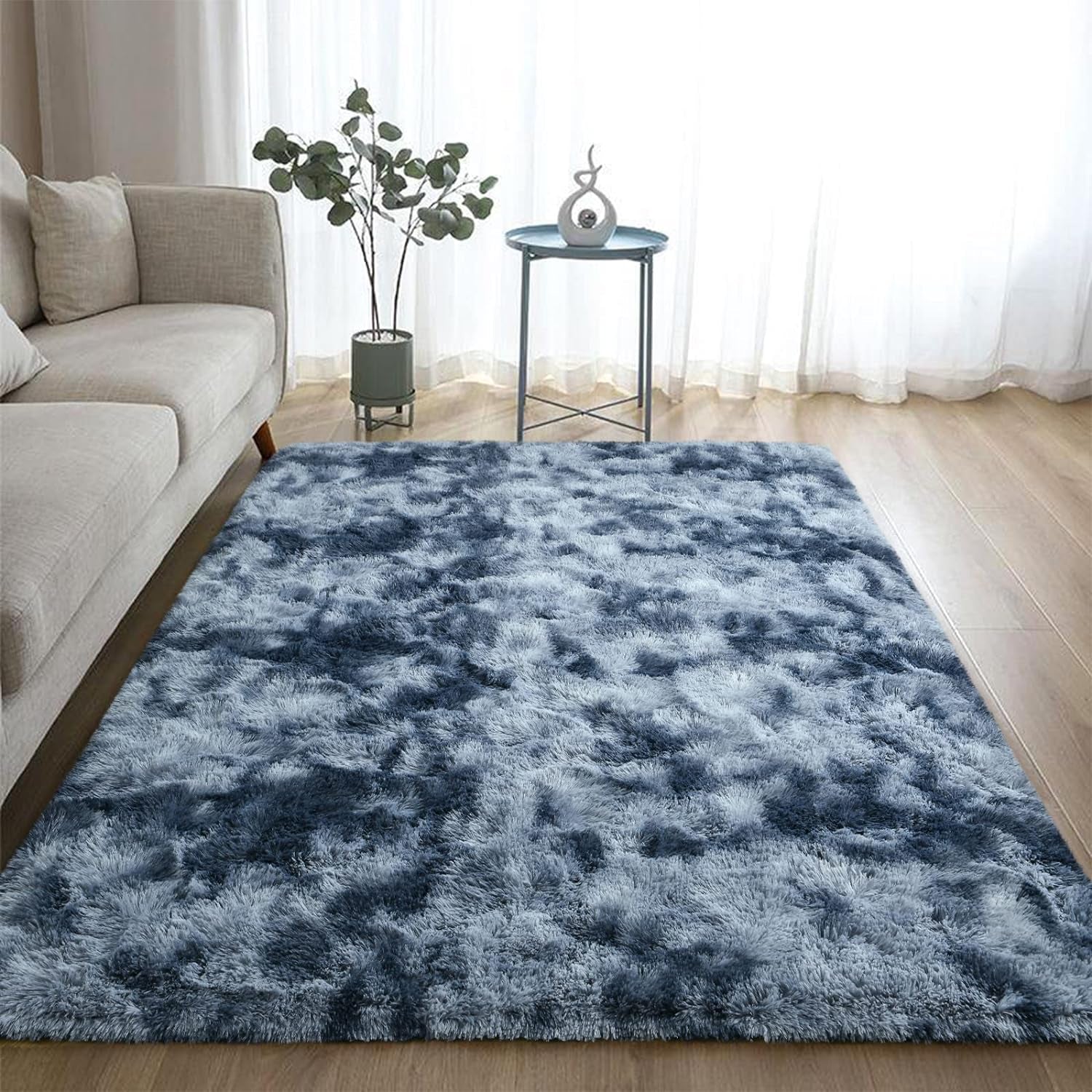 Fluffy Modern Area Rugs 3Ft X5Ft