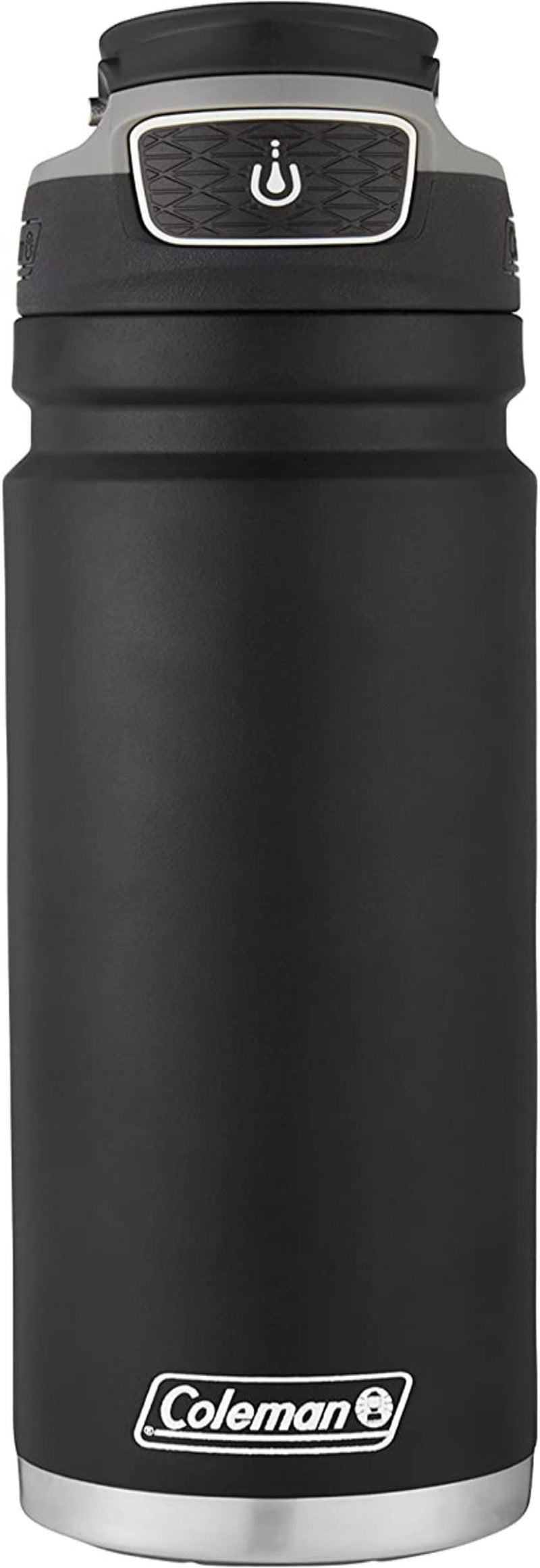 Insulated Stainless Steel Water Bottle with Leak-Proof Lid, 24oz/40oz Bottle with Button-Operated Lid & Carry Handle, Keeps Drinks Hot or Cold for Hours