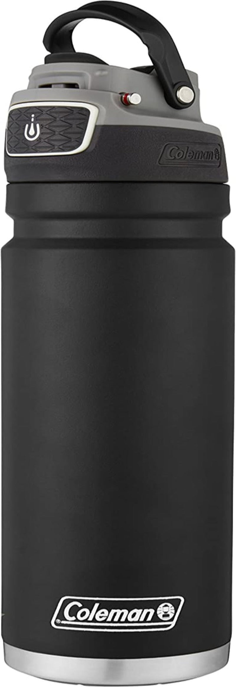 Insulated Stainless Steel Water Bottle with Leak-Proof Lid, 24oz/40oz Bottle with Button-Operated Lid & Carry Handle, Keeps Drinks Hot or Cold for Hours