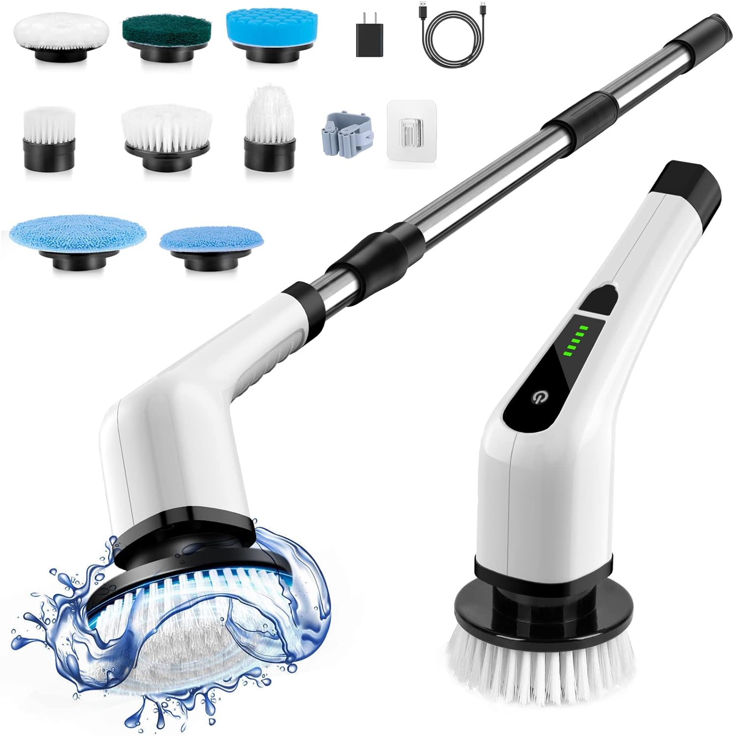 Cordless Electric Spin Scrubber