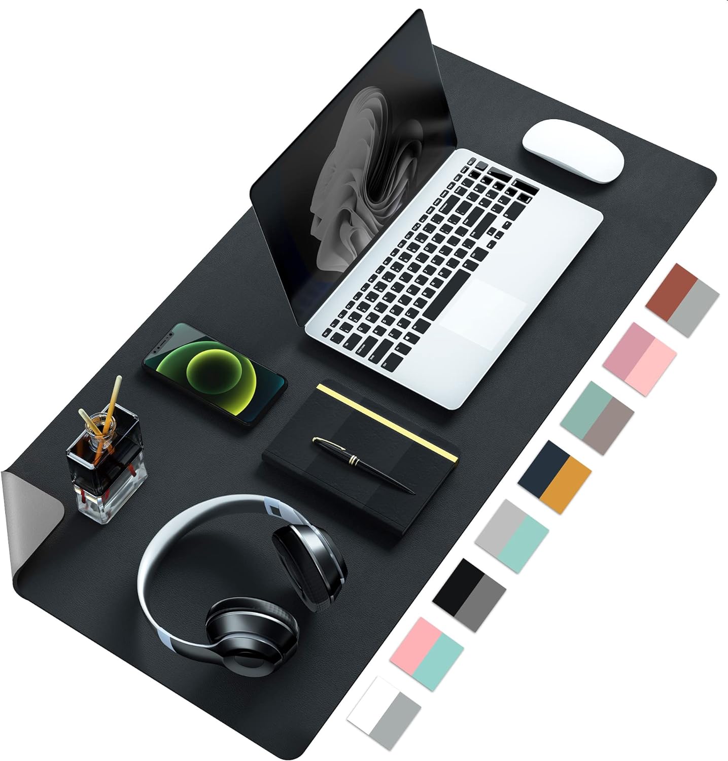 Black Desk Pad