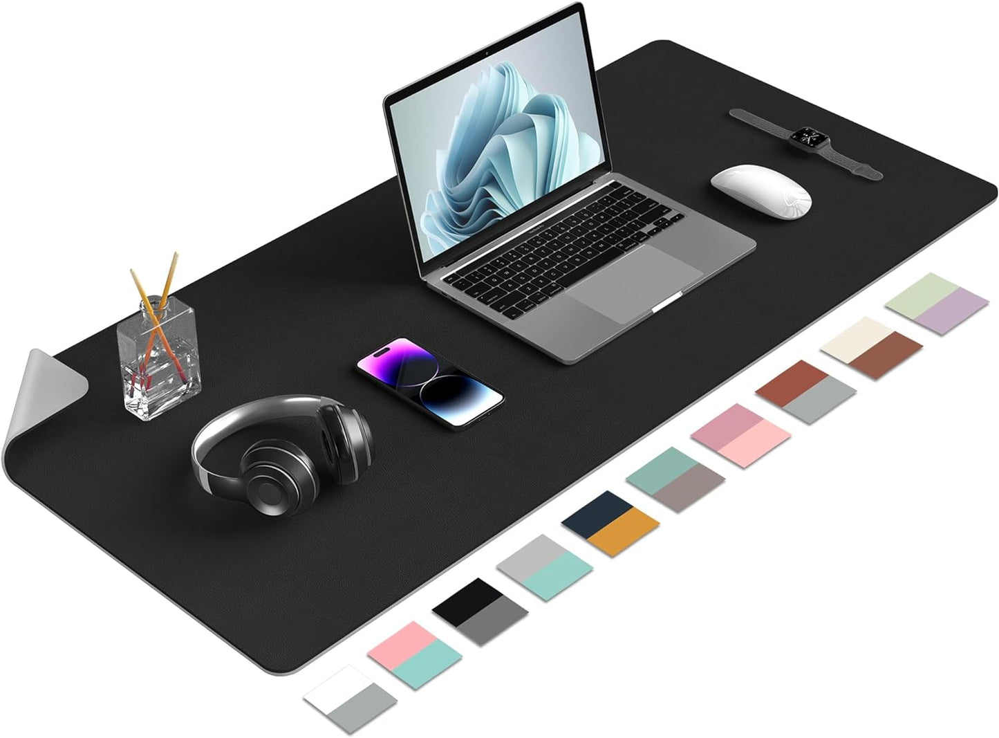 Black Desk Pad