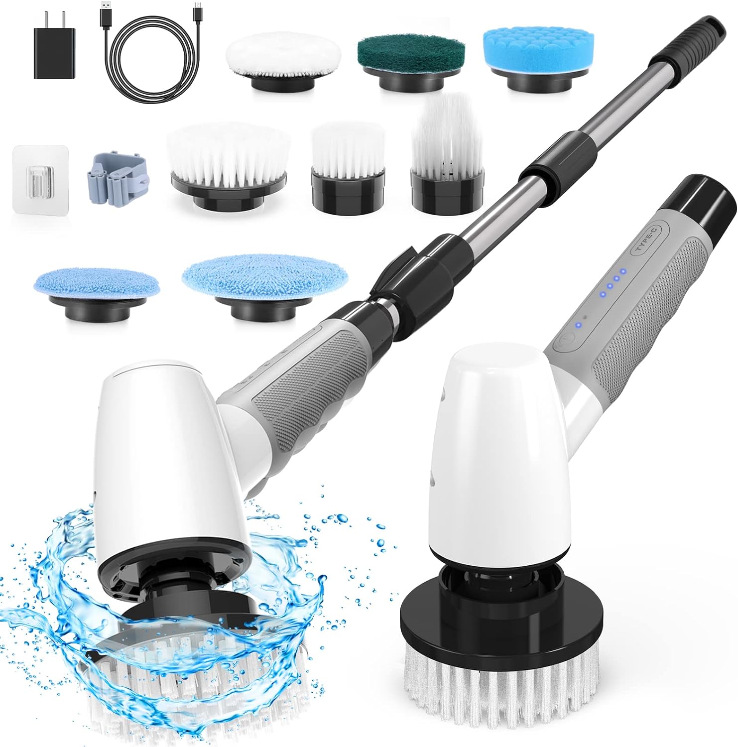 Cordless Electric Spin Scrubber
