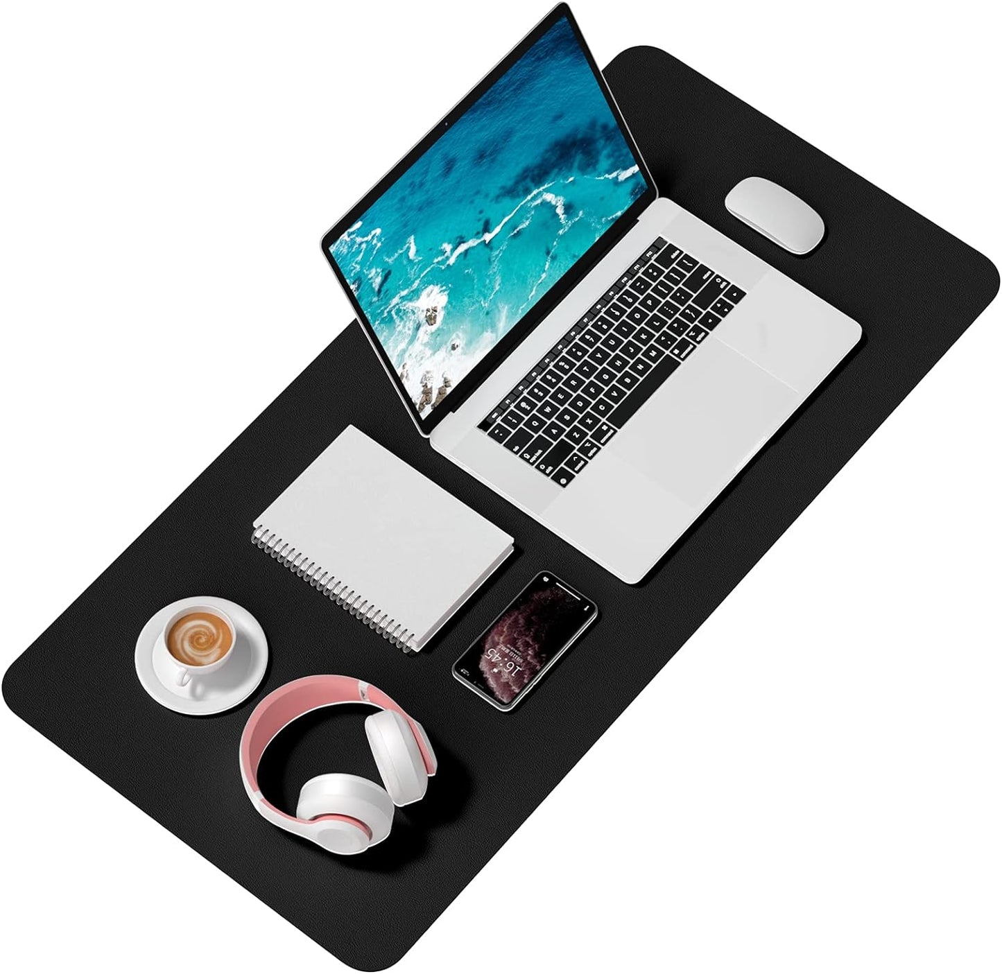 Black Desk Pad